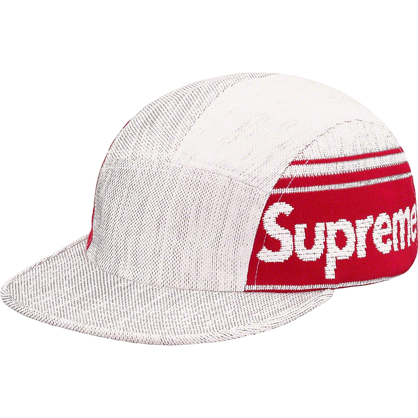 Raffia Woven Logo Camp Cap view 6